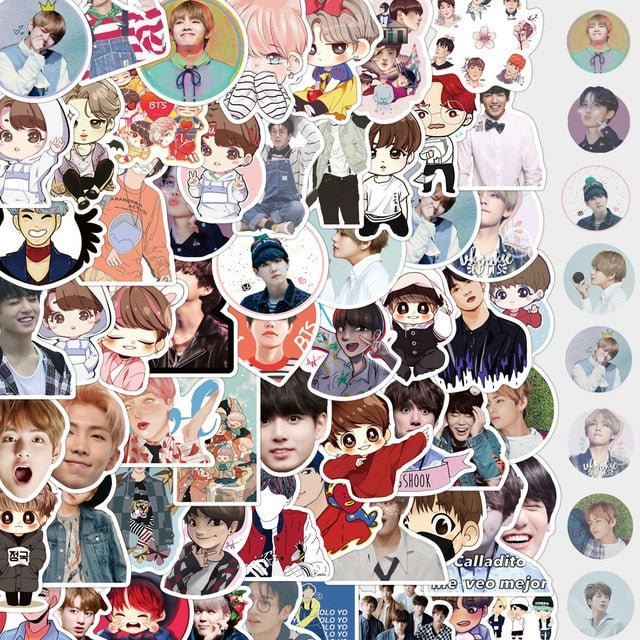 Funny BTS Stickers 39pc