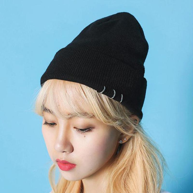 Bonnet à anneaux streetwear - KoreanxWear