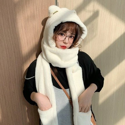 Bonnet avec Oreilles de Chat - KoreanxWear