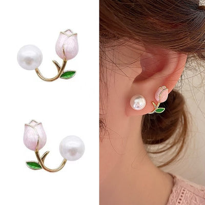 Boucles d'oreilles tulipes - KoreanxWear