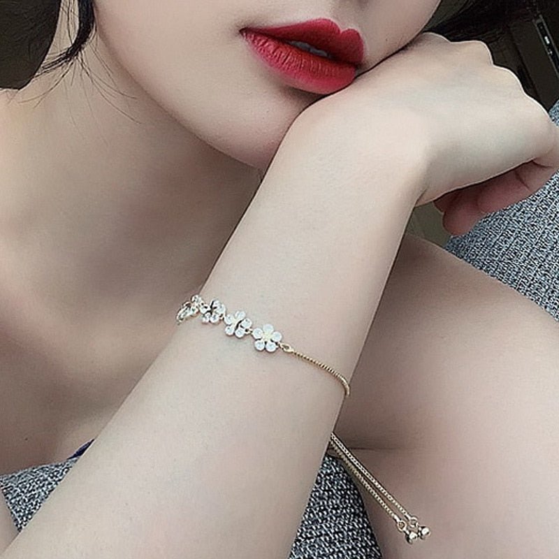 Bracelet camélia - KoreanxWear