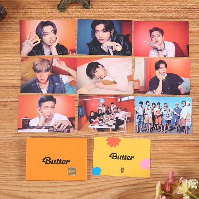 Cartes photo BTS Butter - KoreanxWear