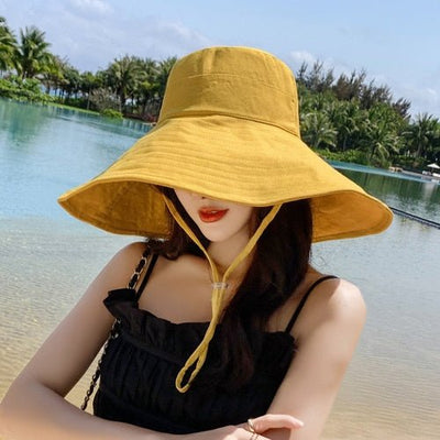 Chapeau de plage coréen - KoreanxWear