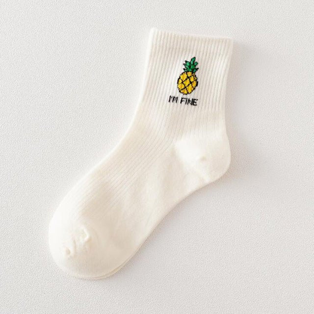Chaussettes Fruits Ananas