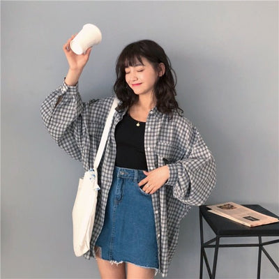 Chemise femme oversize - KoreanxWear