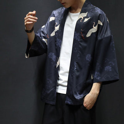 Chemise kimono grue - KoreanxWear
