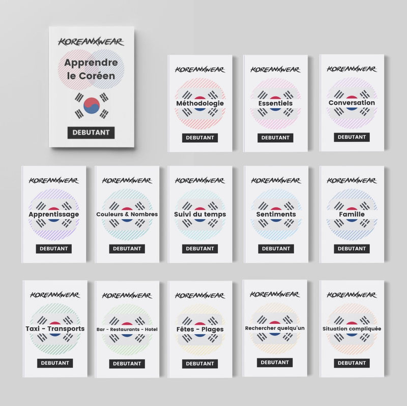 Ebook • Apprendre le Coréen - KoreanxWear
