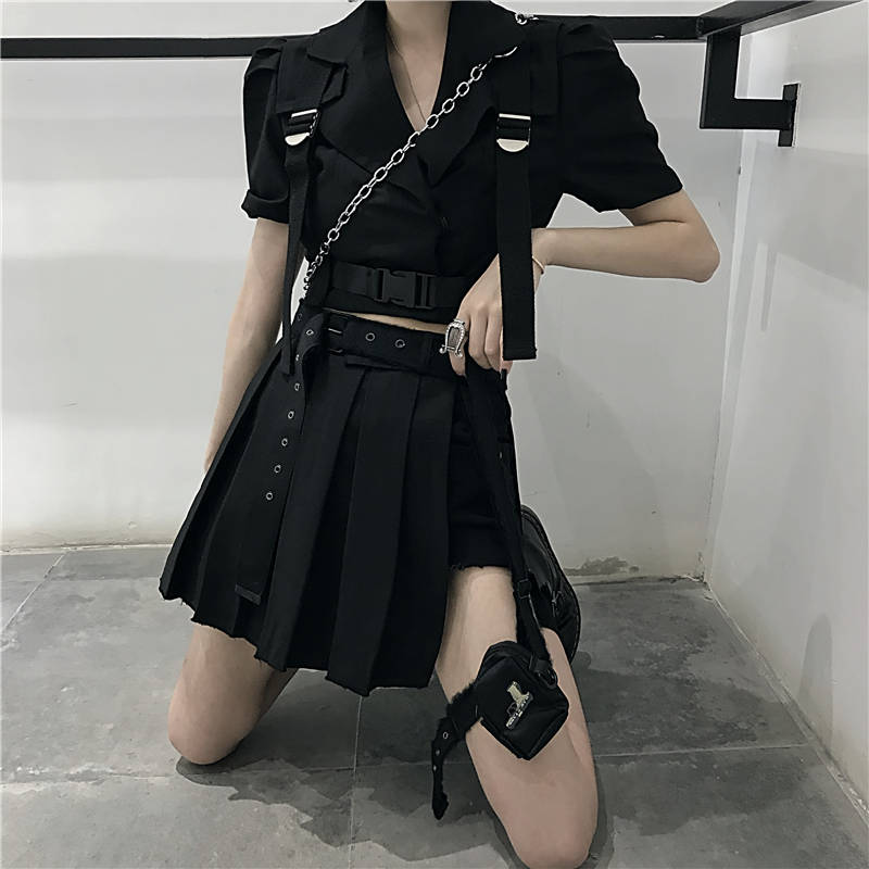 Ensemble Streetwear Femme Noir