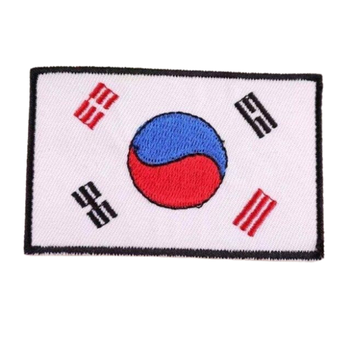 Patch Drapeau Corée du Sud - KoreanxWear