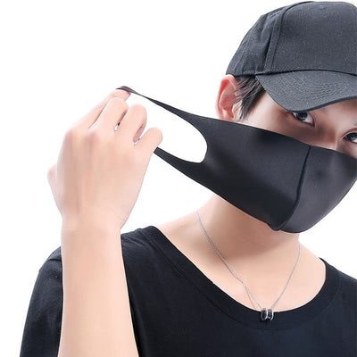 Masque Coréen Noir Lavable