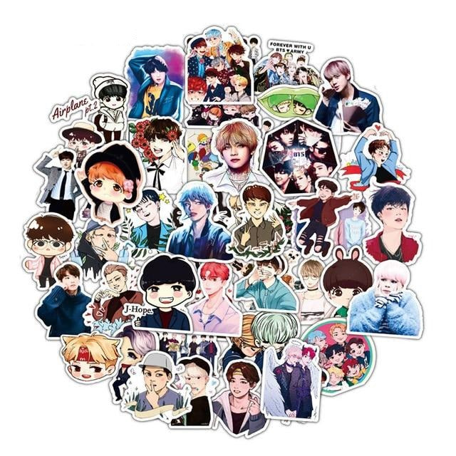 Stickers Fan art BTS