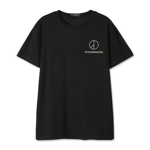 T Shirt Peace Minus One Noir