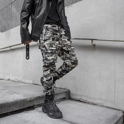 Pantalon camouflage - KoreanxWear