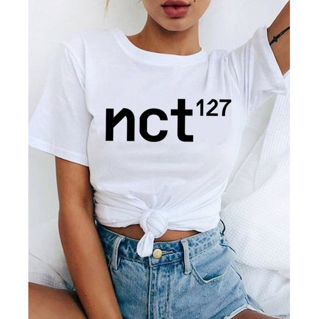 T-Shirt nct 127 Noir