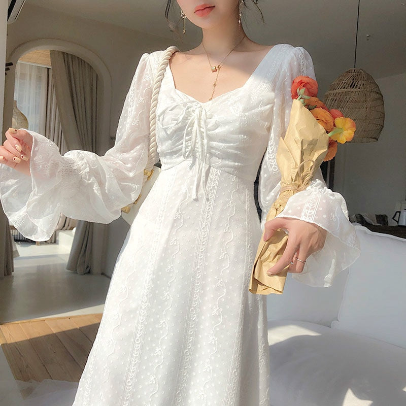 Embroidered Korean Dress