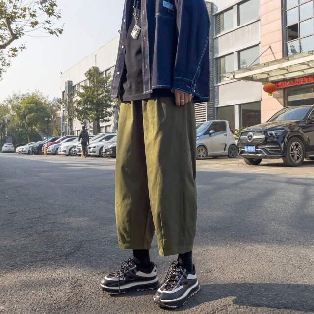 Pantalon droit large - KoreanxWear