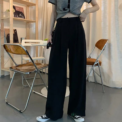 Pantalon coréen en toile - KoreanxWear