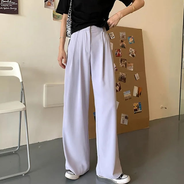 Pantalon coréen en toile - KoreanxWear