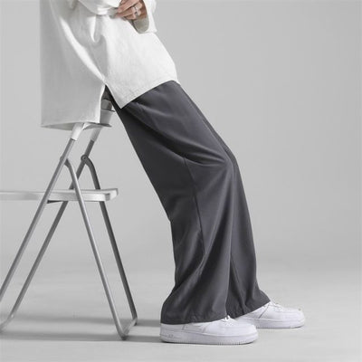 Pantalon large en toile - KoreanxWear