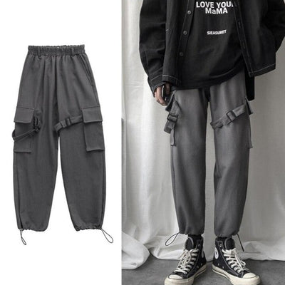 Pantalon cargo léger - KoreanxWear