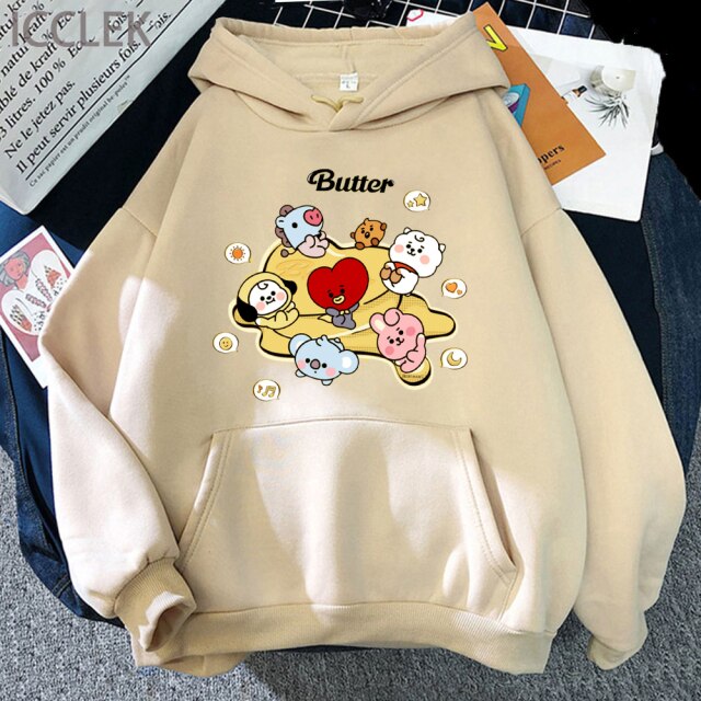 Bts Merchandise Sweater Bt21 Lazada BT21 Butter Sweatshirt KoreanxWear