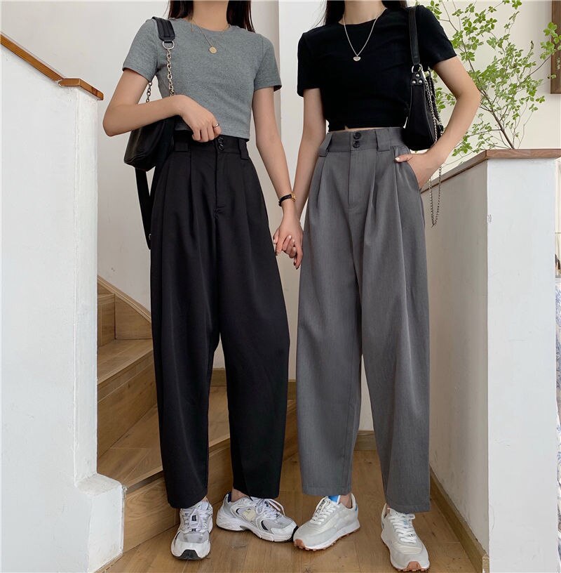 Pantalon minimaliste femme - KoreanxWear