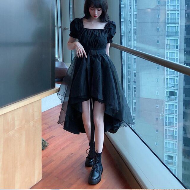 black korean dresse Gothic Dress 081123 Azazie Brooke The Versatile Wardrobe Hero Length (Inches):60
