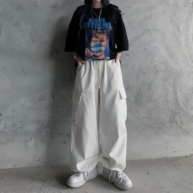 Pantalon coréen large - KoreanxWear