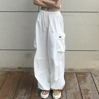 Pantalon coréen Hippie blanc