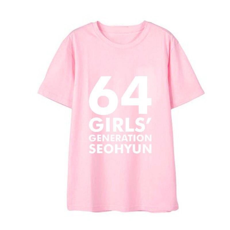 Girls Generation T-Shirt - 10th Anniversary Pink