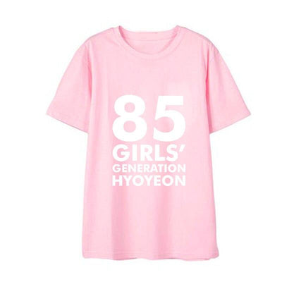 Girls Generation T-Shirt - 10th Anniversary Pink