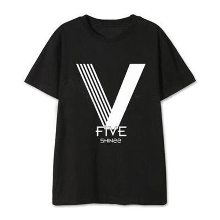 SHINee T-Shirt - SHINee FIVE | Koreanxwear – KoreanxWear